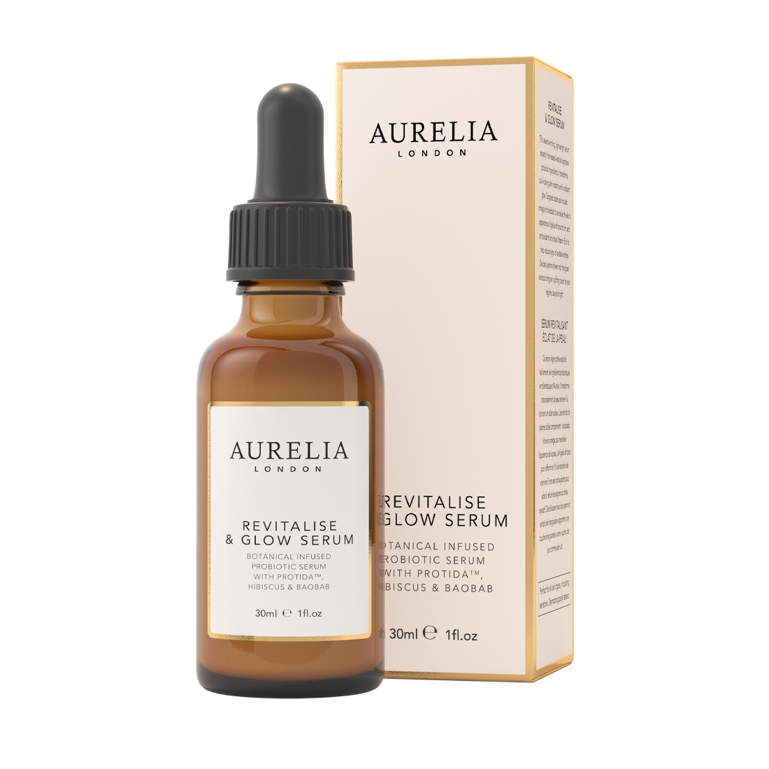 An image of Aurelia London, Revitalise & Glow Serum, 30ml